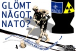 Bild med texten "Glömt något NATO?"
